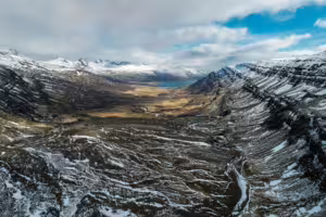 Iceland in spring from above, by Lorenzo