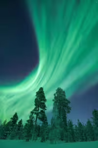 Luisa Schaffner Northern Lights Lapland