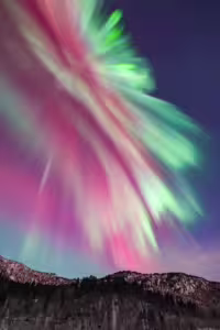 Luisa Schaffner Northern Lights colour explosion